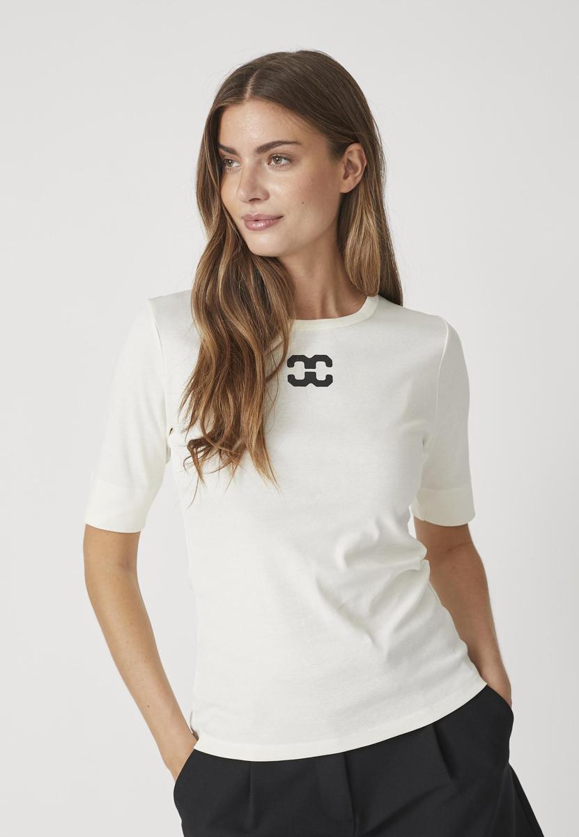 GrannyCC Logo Tee - Off white - Co'couture