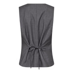 LiamCC Curve Vest - Mid Grey - Co'couture