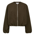 LunaCC Balloon Zip Jacket - Military Olive - Co'couture