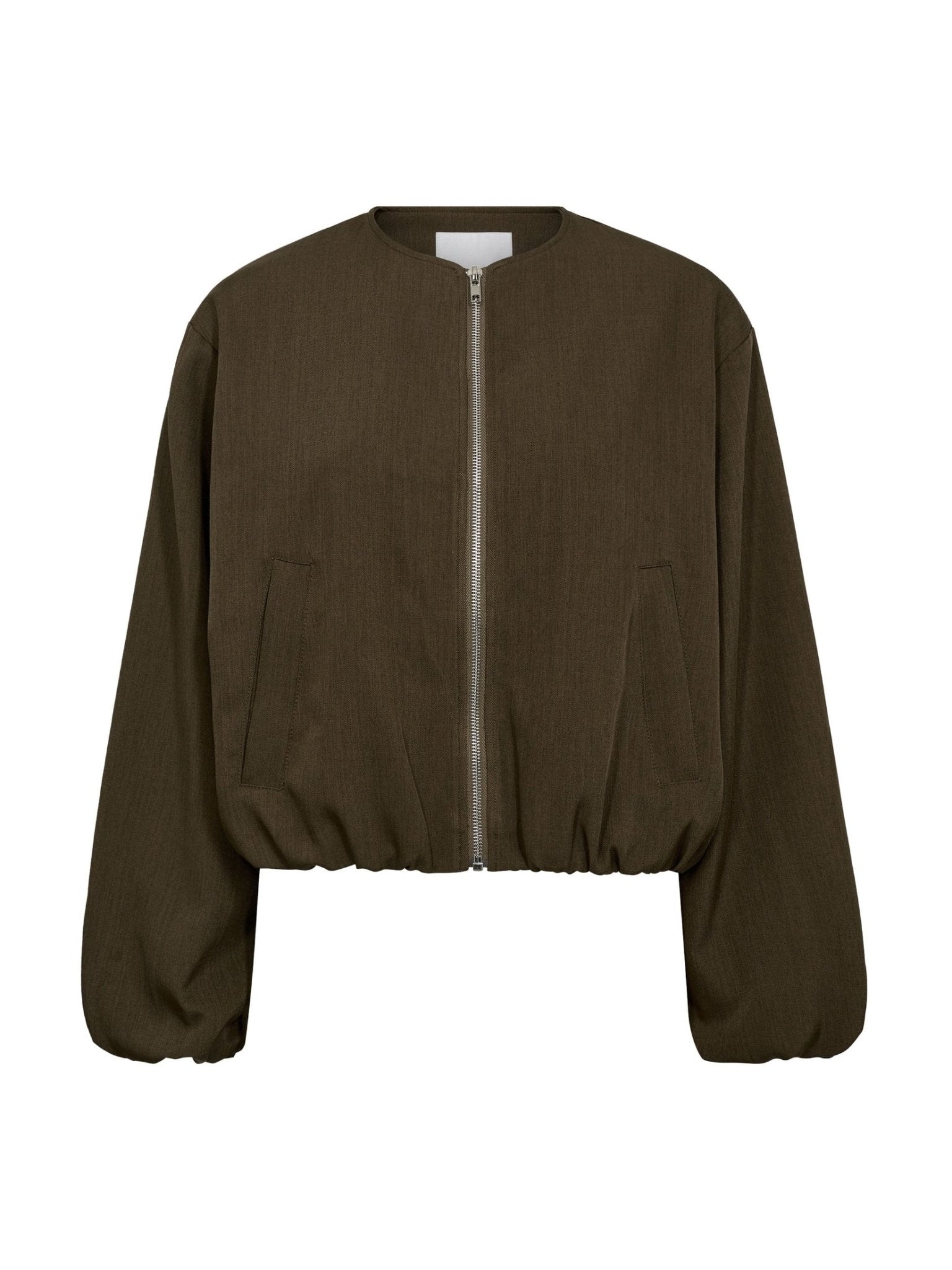 LunaCC Balloon Zip Jacket - Military Olive - Co'couture