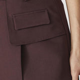 LunaCC Pocket Skirt - Winered - Co'couture