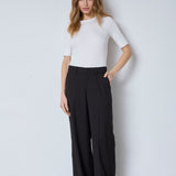 MattyCC Wave Seam Pant - Black - Co'couture