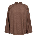 NaraCC Balloon Blouse - Chocolate - Co'couture