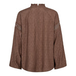 NaraCC Balloon Blouse - Chocolate - Co'couture