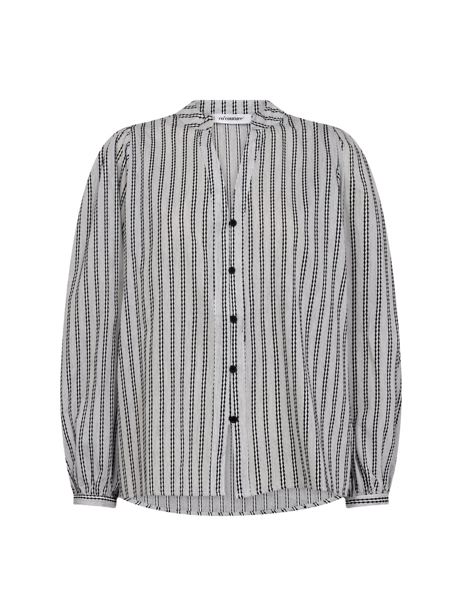 NoraCC V - Shirt - WhiteBlack - Co'couture