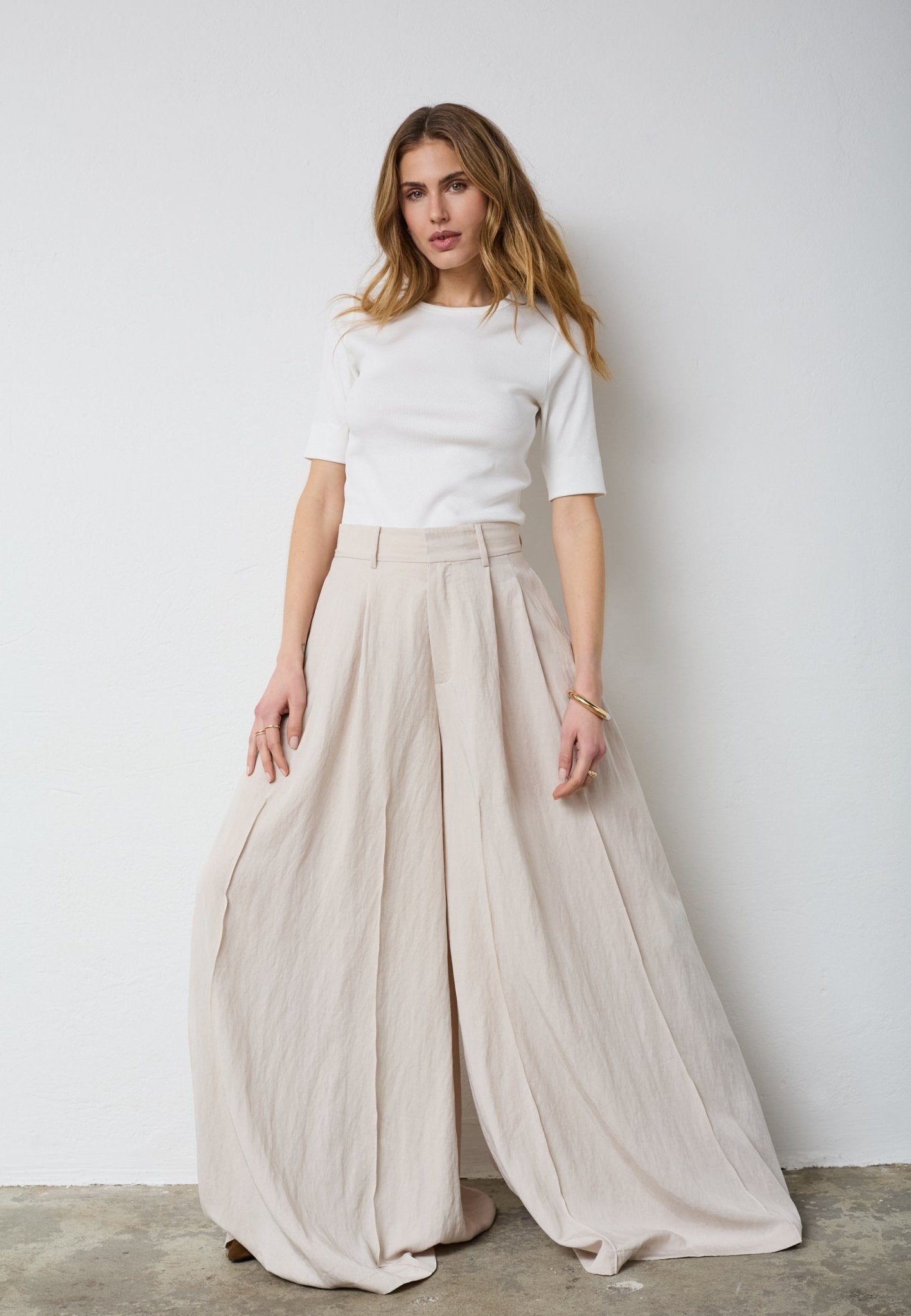 PamCC Skirt Pant - Bone - Co'couture