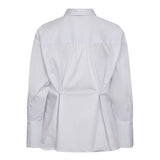 PoppyCC Button Waist Shirt - White - Co'couture