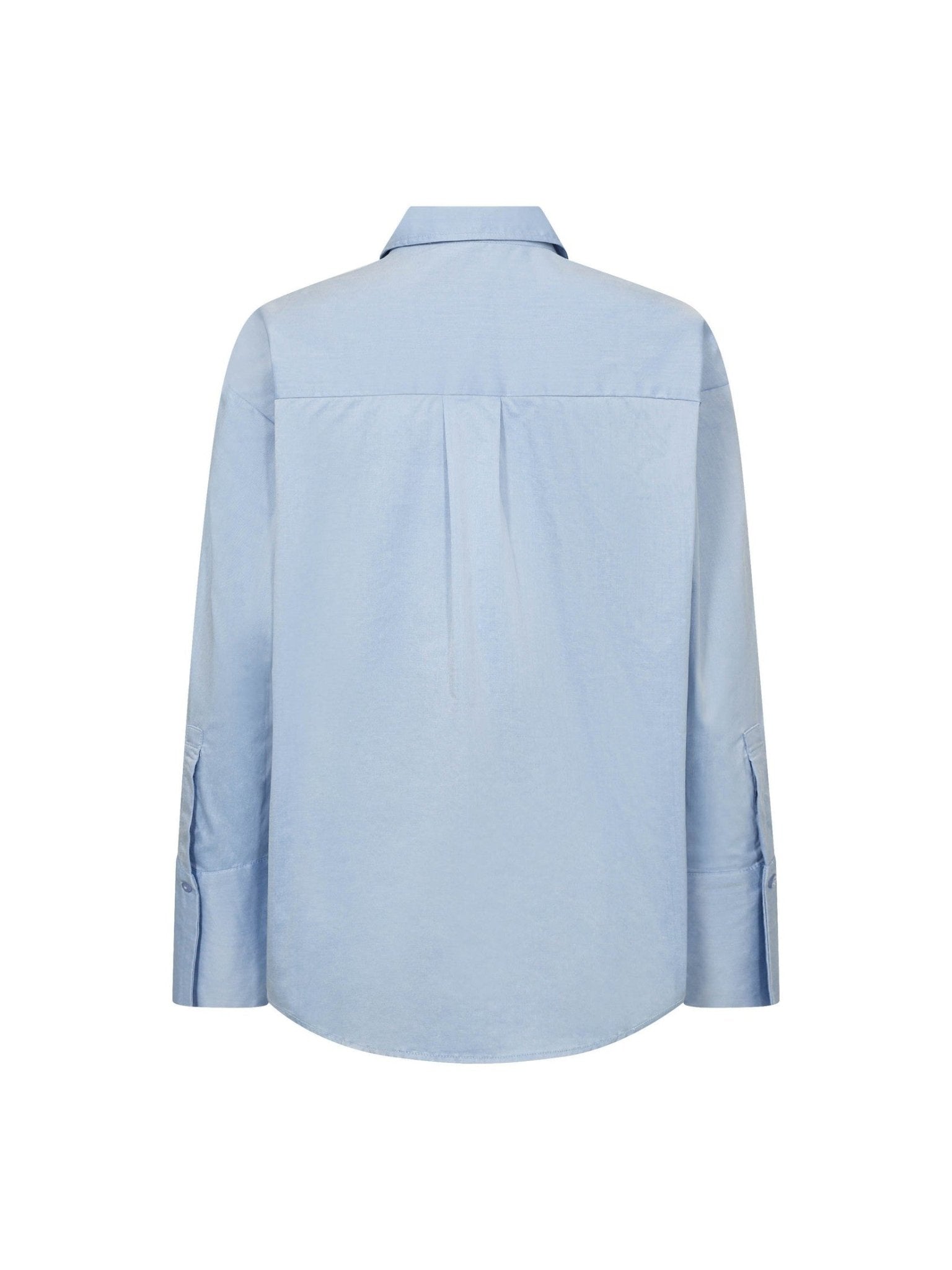 PoppyCC Cuff Shirt - Pale Blue - Co'couture