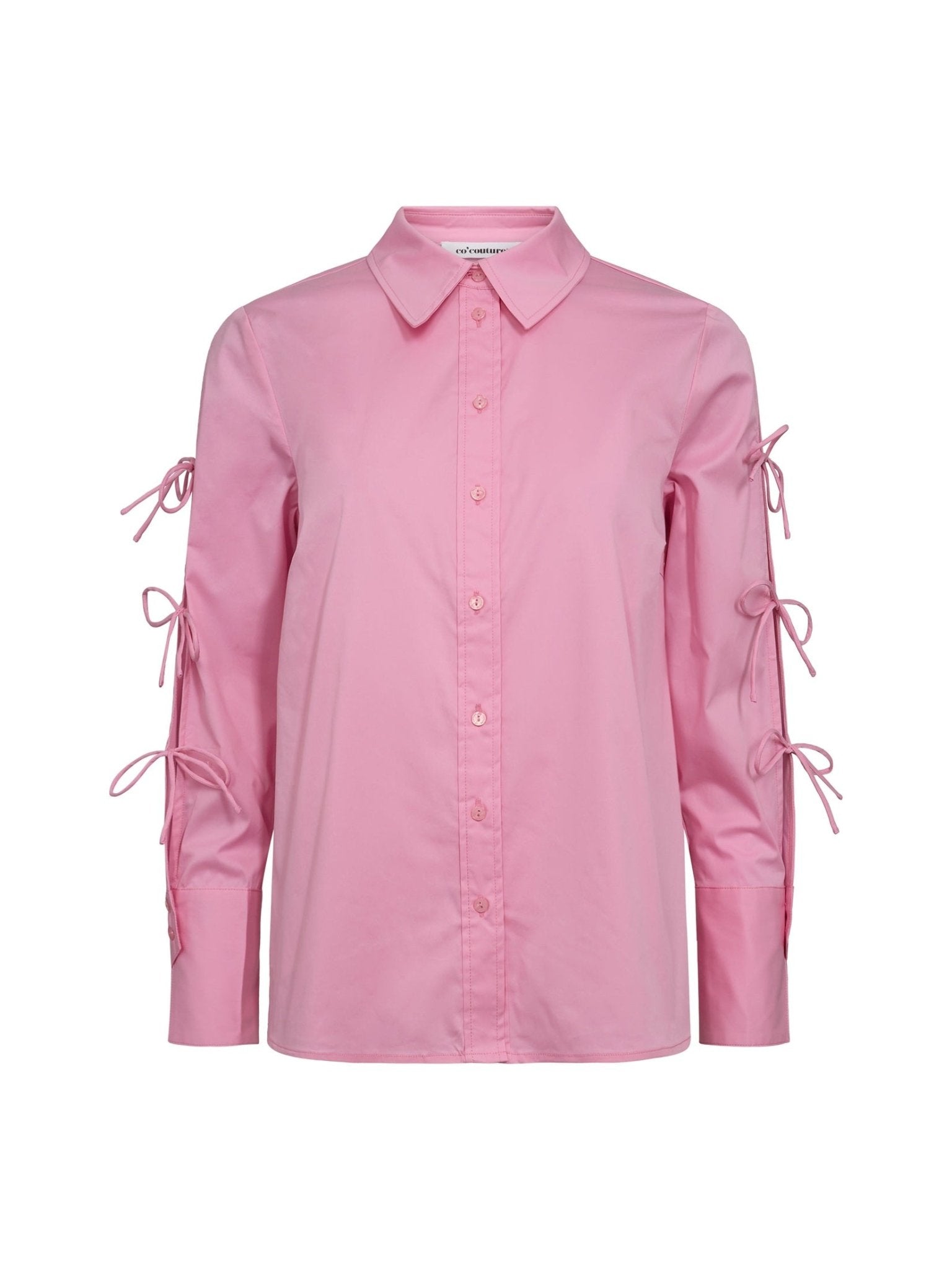 PoppyCC Tie Sleeve Shirt - Candyfloss - Co'couture