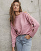 RowanCC Pearl Sleeve Knit - Candyfloss