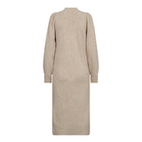 RowCC Rib Midi Dress - Creme - Co'couture