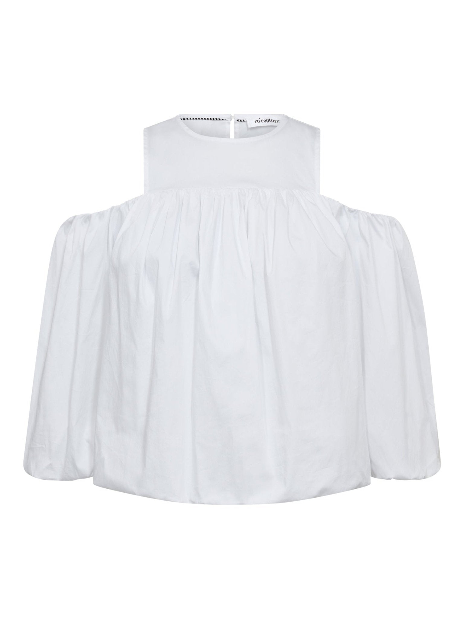 SannaCC Balloon Blouse - White - Co'couture