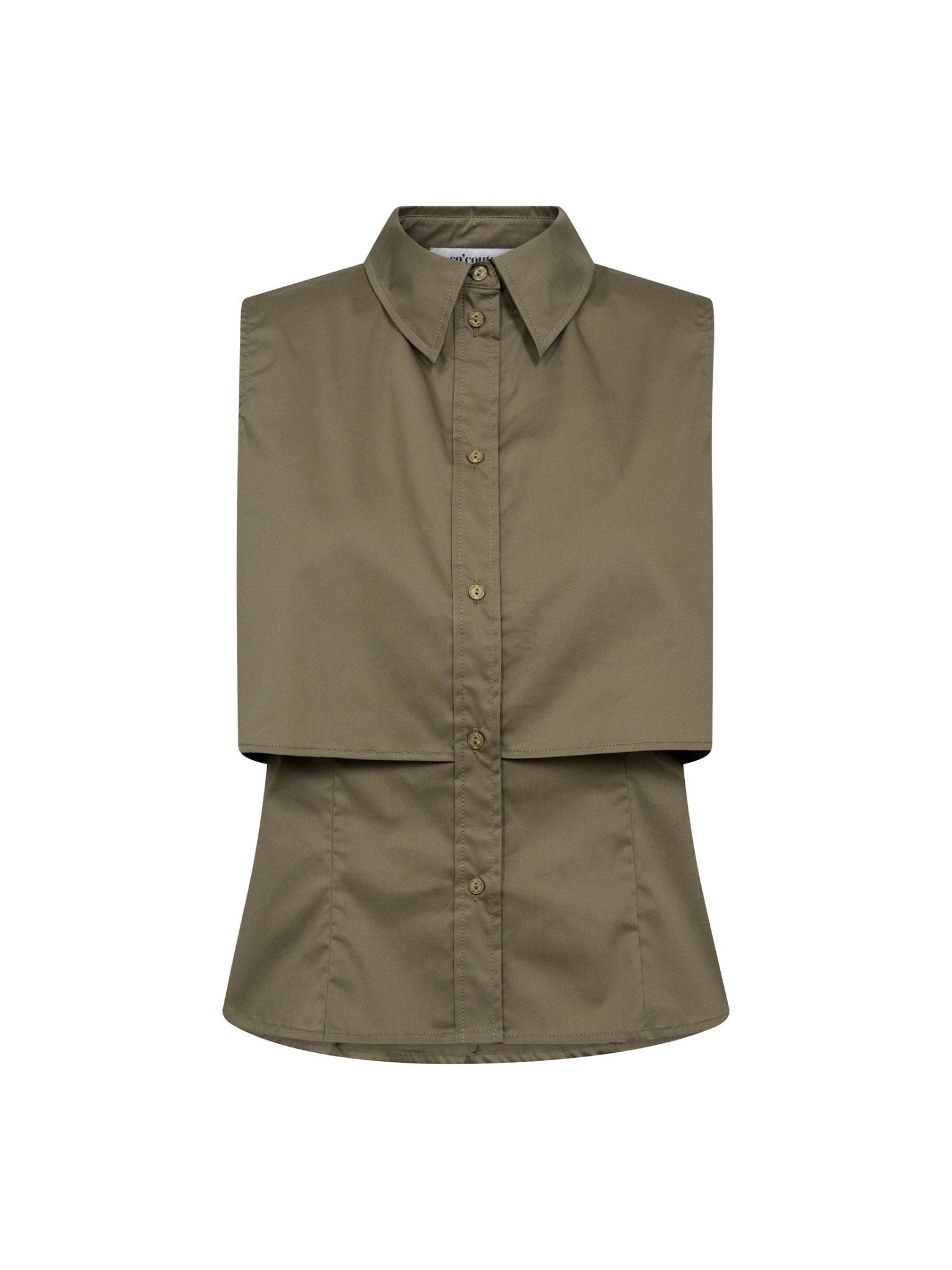 SannaCC Double Layer Top - Army - Co'couture