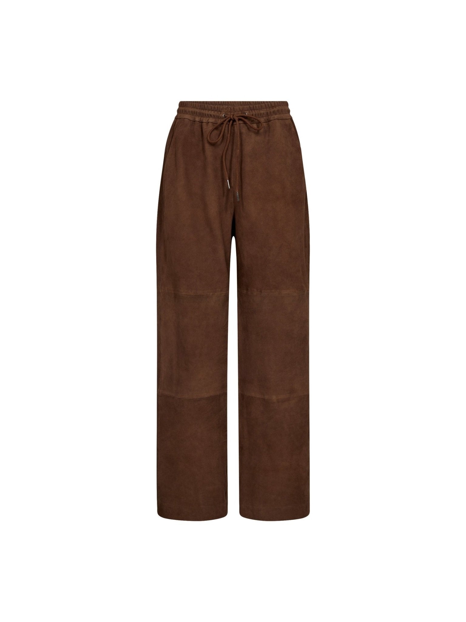 SiennaCC Suede PullOn Pant - Suntan - Co'couture