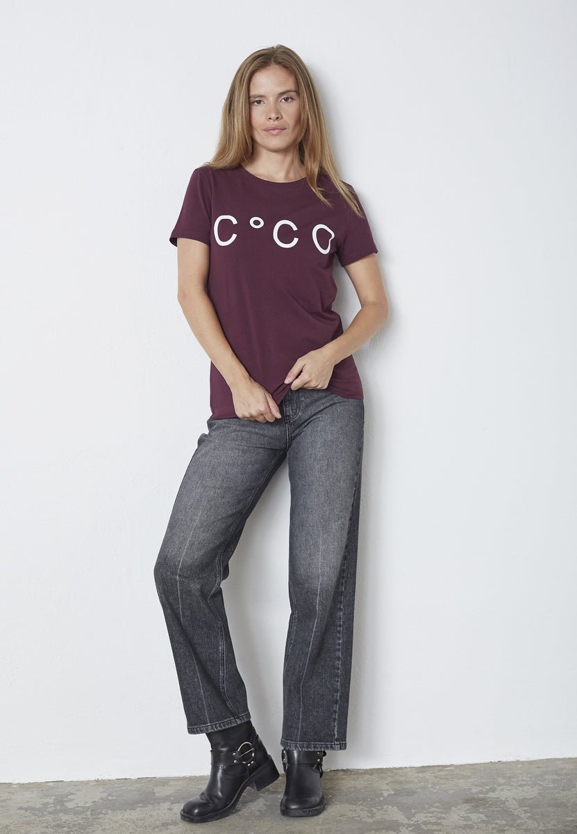 SignatureCC New Tee - Winered - Co'couture