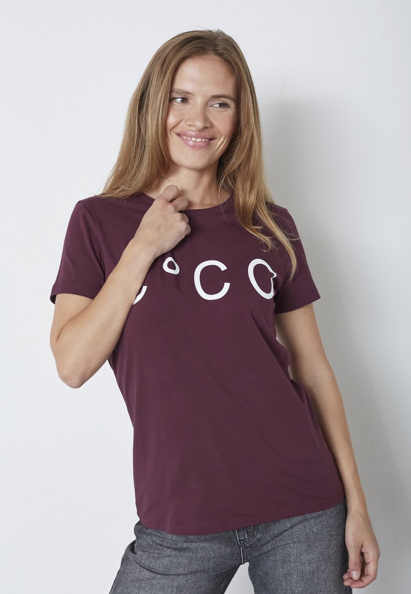 SignatureCC New Tee - Winered - Co'couture