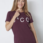 SignatureCC New Tee - Winered - Co'couture