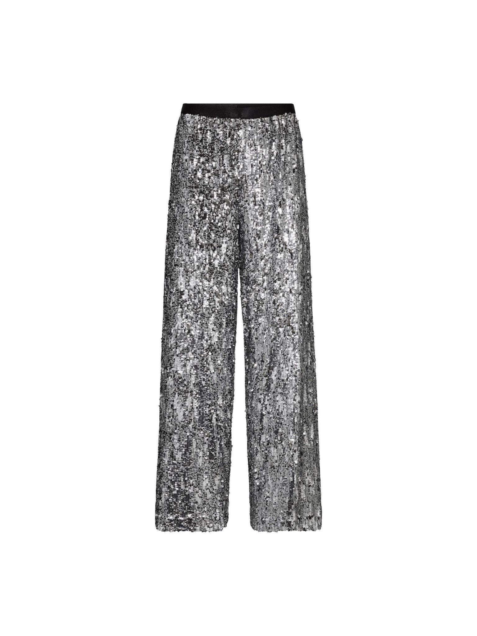 SophieCC Sequin LL Pant - Silver - Co'couture
