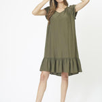 SunriseCC Crop Dress - Dark Army - Co'couture
