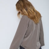 TengaCC Tie Blouse - Walnut - Co'couture