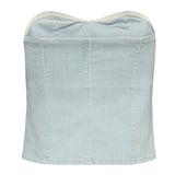 TerraCC Denim Corsage - Fade Denim - Co'couture