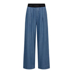TillyCC Logo Pant - Denim blue - Co'couture