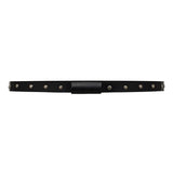 TonnaCC Leather Stud Belt - Black - Co'couture