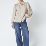 ViolaCC Smock Shirt - Taupe - Co'couture