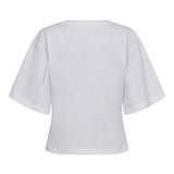 ZengaCC Tee O - Neck - WhiteWalnu - Co'couture